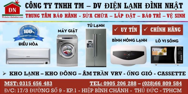 Vệ sinh tủ lạnh ở TPHCM
