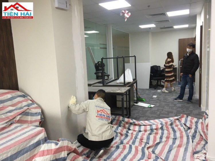 sửa chữa văn phòng Hà Nội Tiền Hải