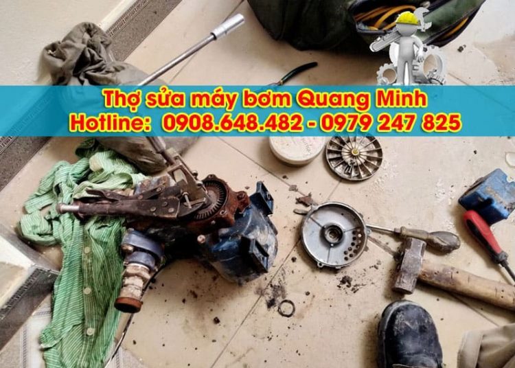 sửa máy bơm nước tại nhà Đà Nẵng Thợ Điện Nước Quang Minh