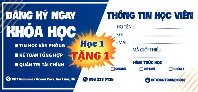 Nội dung của khóa học