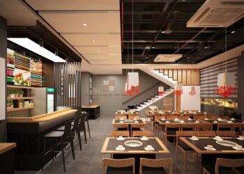 thiết kế nhà hàng tại hà nội