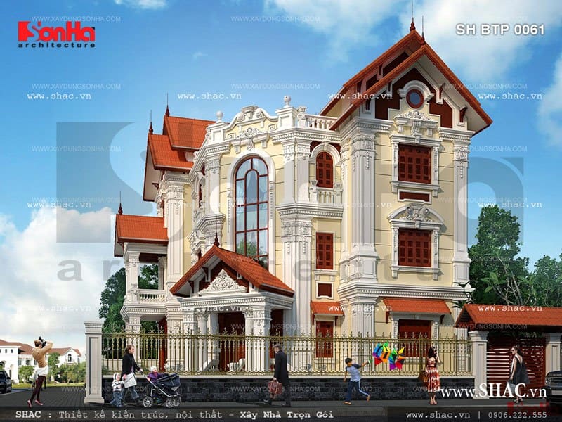 đơn vị thiết kế biệt thự Hải Phòng Công ty Sơn Hà