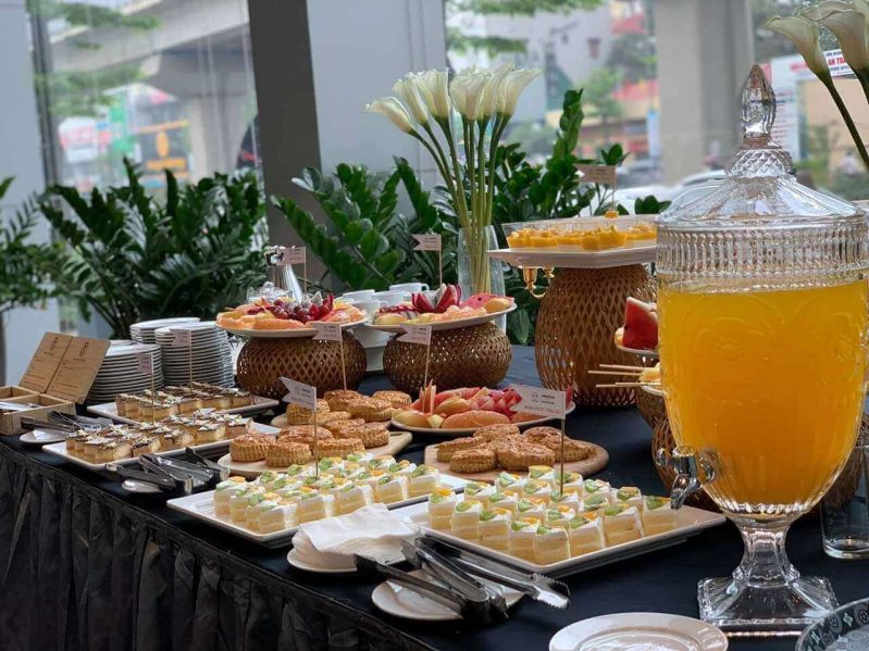 đặt tiệc trà Hà Nội