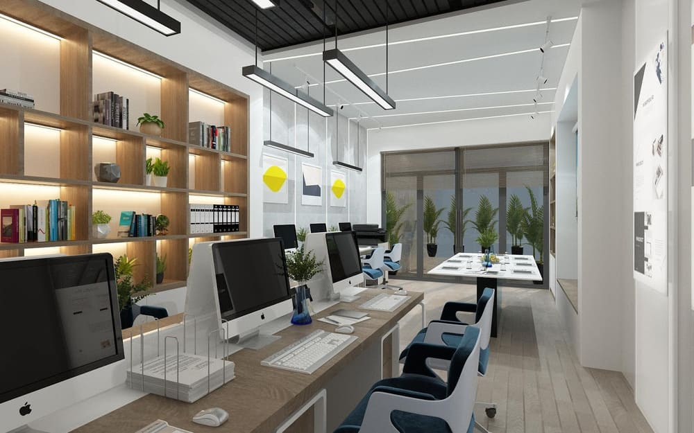 thiết kế thi công nội thất văn phòng quy nhơn Đơn Vị Tân Phát Tote & Building