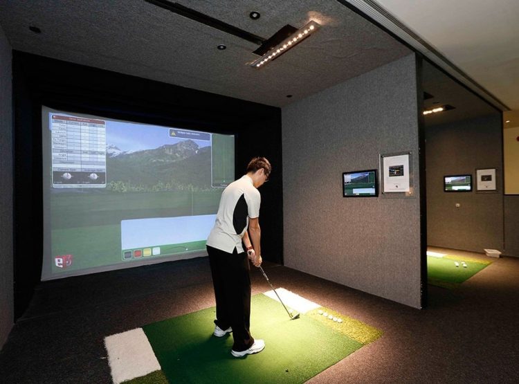 địa chỉ thi công phòng golf 3D Hà Nội
