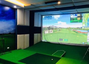 địa chỉ thi công phòng golf 3D Hà Nội