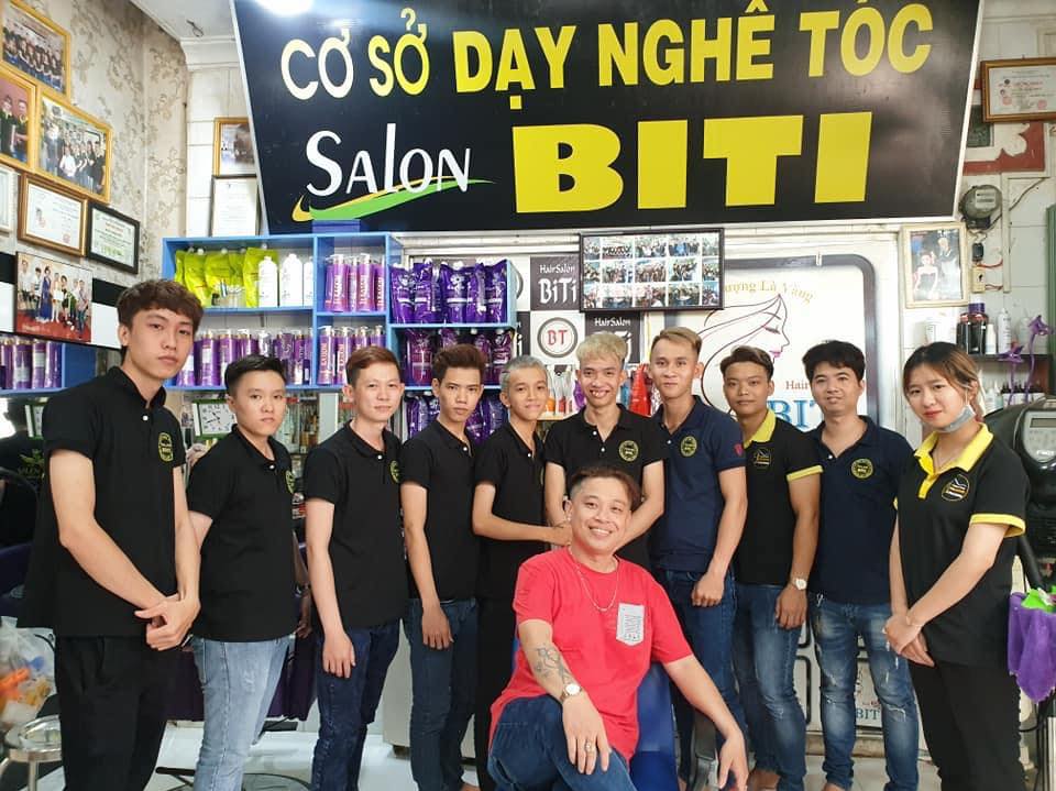 Học cắt tóc Cần Thơ Salon Biti