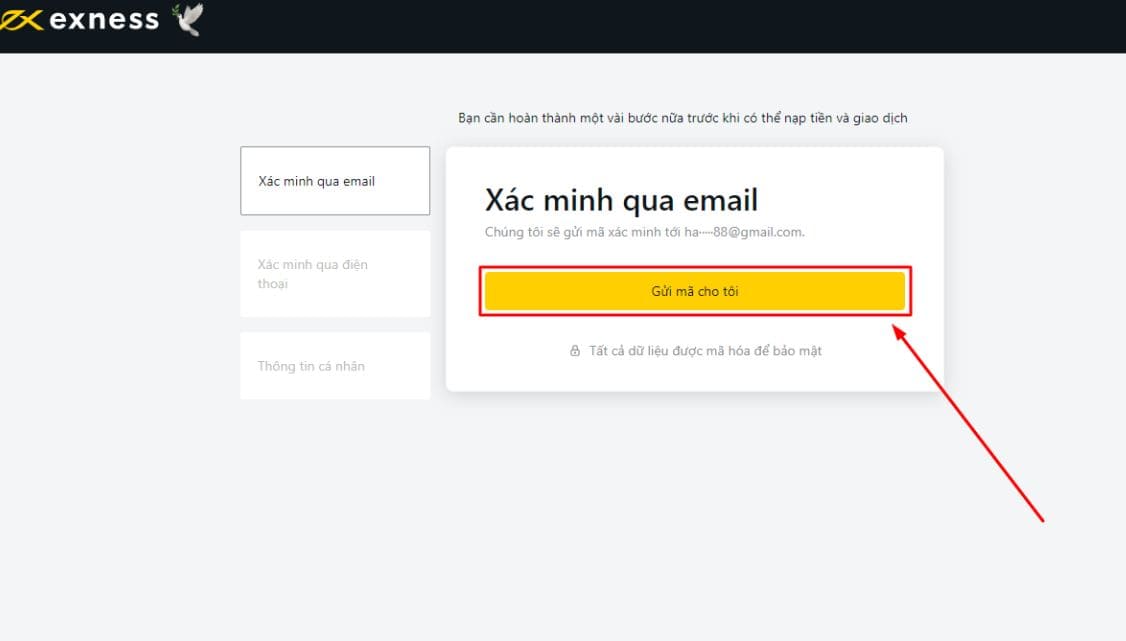 cách đăng ký mở tài khoản giao dịch sàn Exness
