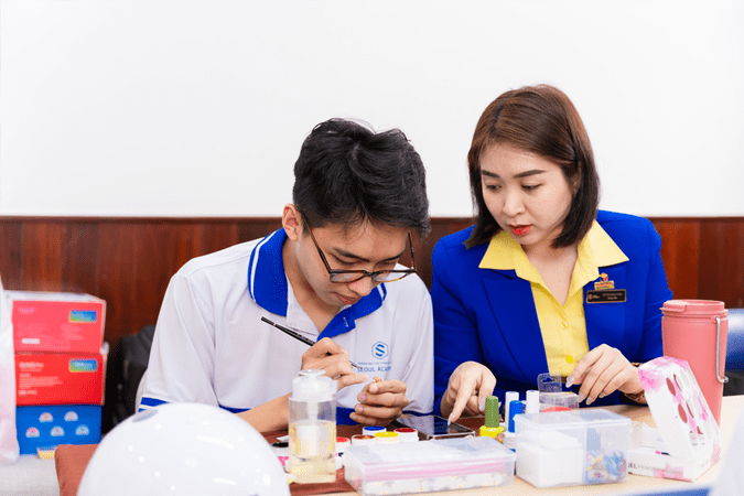 học nail có cần khéo tay Seoul Academy