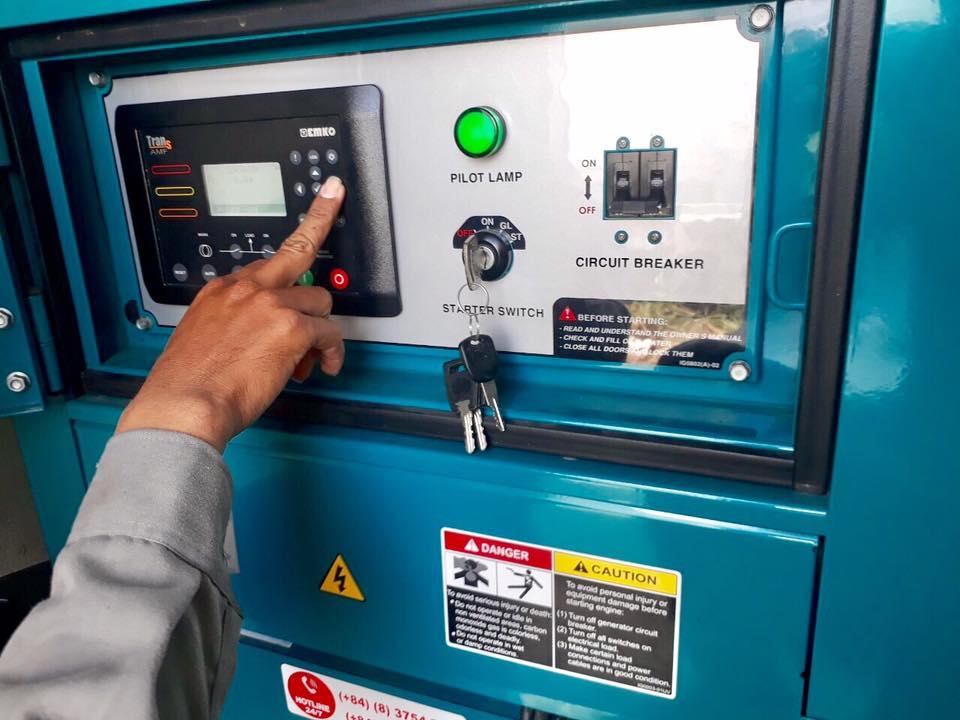 Sửa chữa máy phát điện Bắc Giang