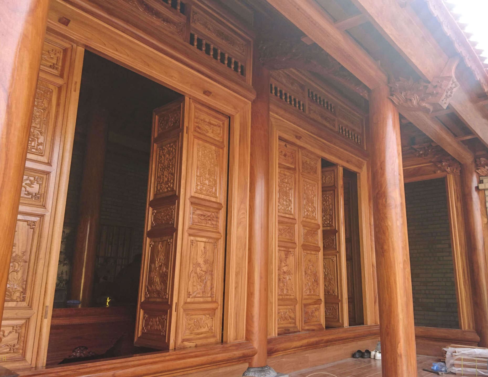 thiết kế thi công nhà gỗ