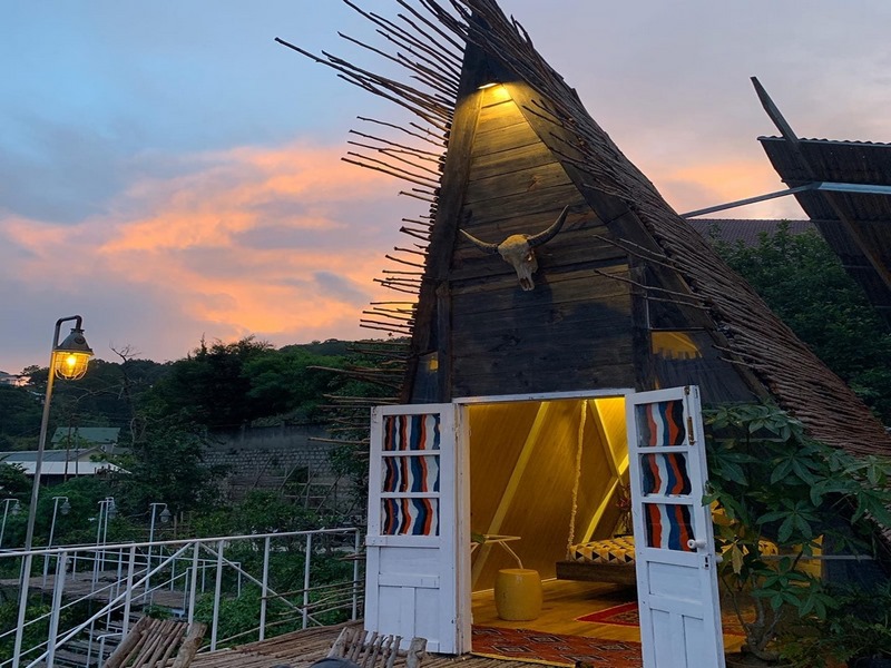 Thi công nhà gỗ homestay