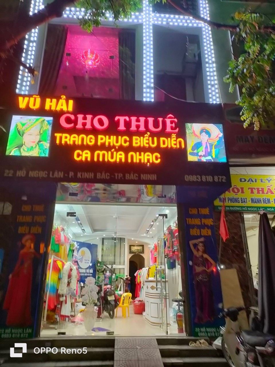 trang phục biểu diễn ở Bắc Ninh