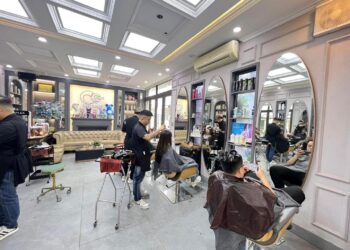 cắt tóc hạ long