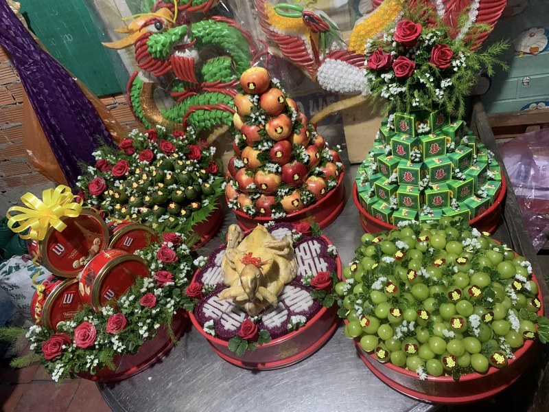Dịch vụ Mâm Quả Cưới Cần Thơ