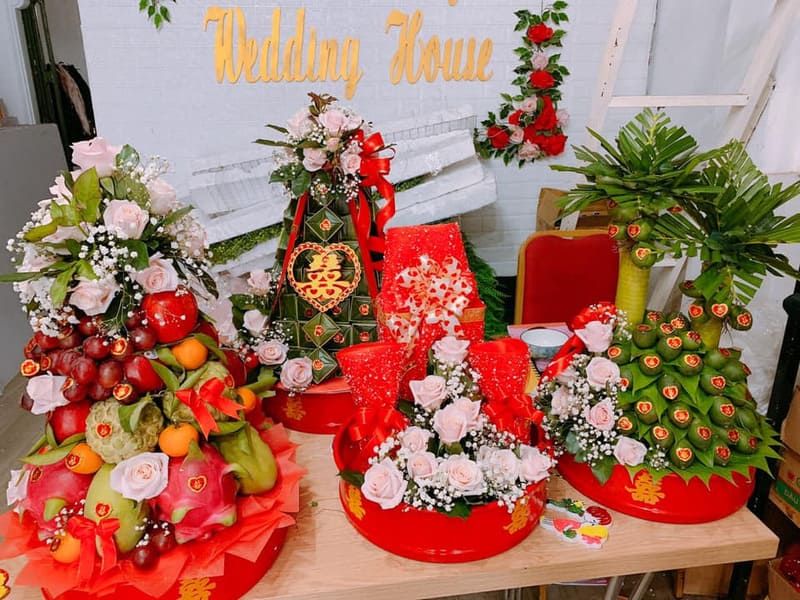 mâm quả cưới Bình Dương