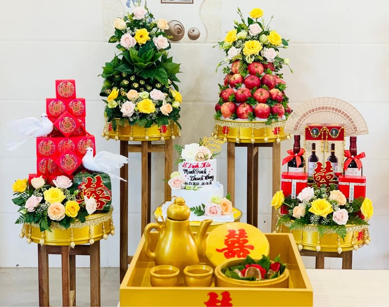 mâm quả cưới Bình Dương