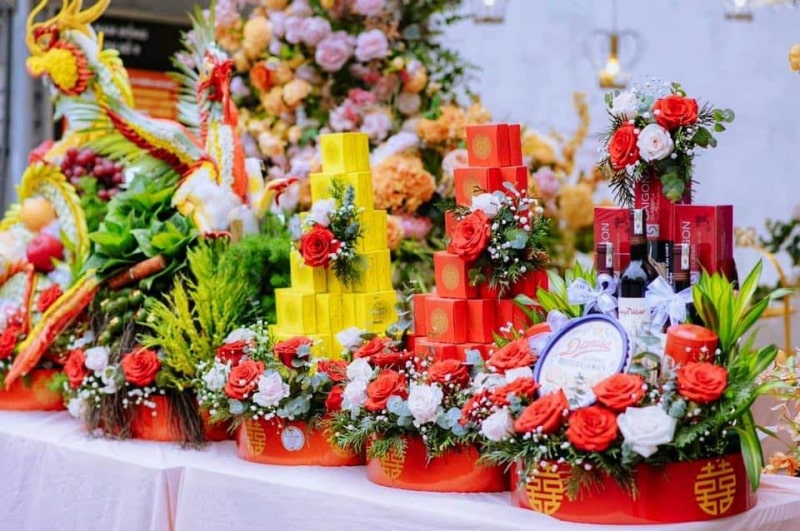 Mâm quả cưới Tiền Giang Mâm quả cưới Tiền Giang