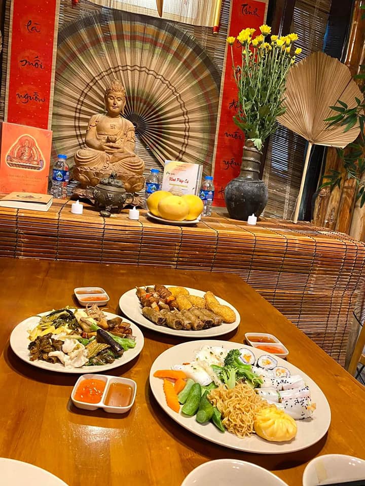 nhà hàng buffet chay hà nội