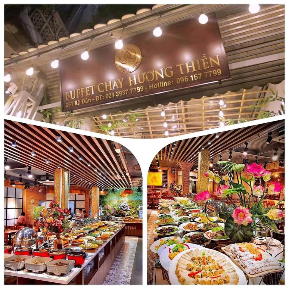 nhà hàng buffet chay hà nội