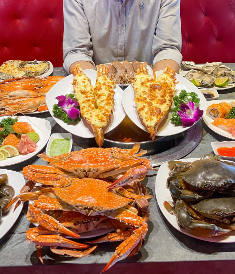 nhà hàng buffet hải sản hà nội