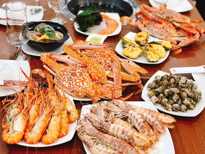 nhà hàng buffet hải sản hà nội