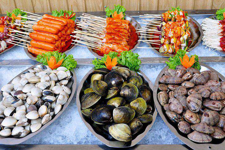 nhà hàng buffet hải sản hà nội