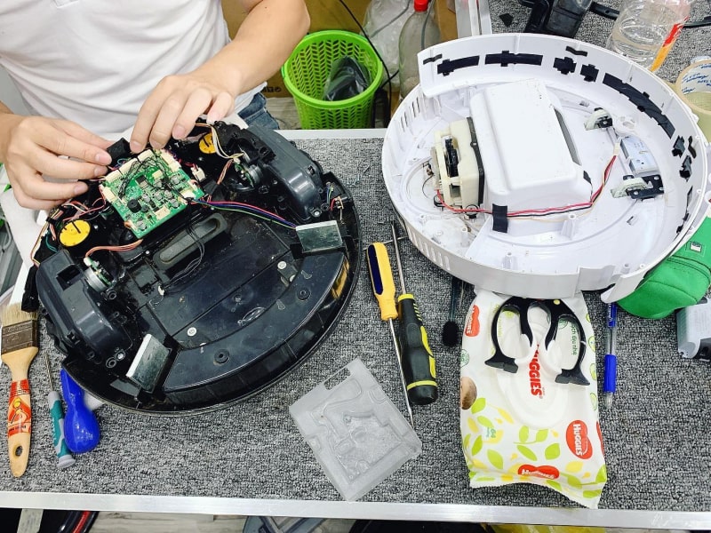Sửa robot hút bụi Hải Dương Smart Life