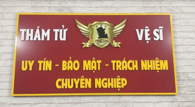 thám tử Thái Nguyên Công Ty Phúc Tâm