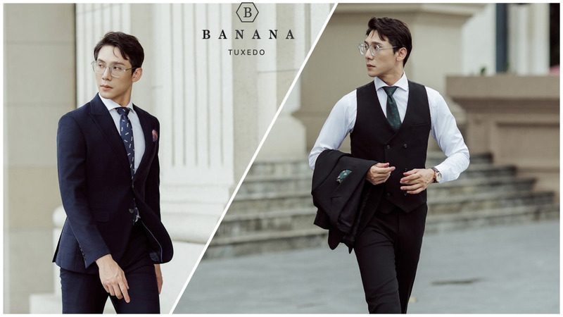 BANANA TUXEDO THƯƠNG HIỆU VESTON MAY SẴN BANANA TUXEDO THƯƠNG HIỆU VESTON MAY SẴN