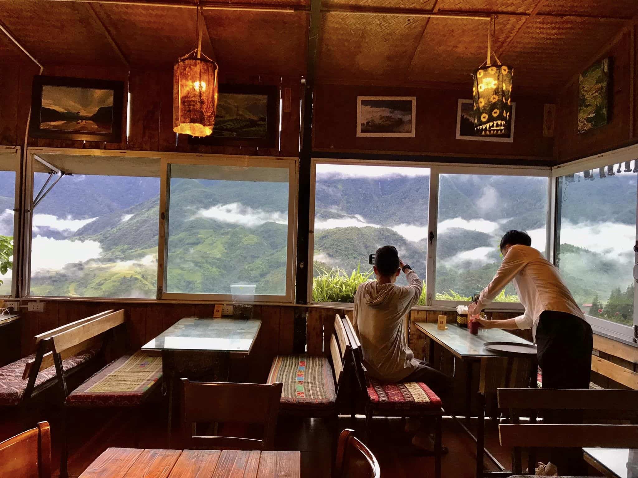 cafe săn mây Sapa