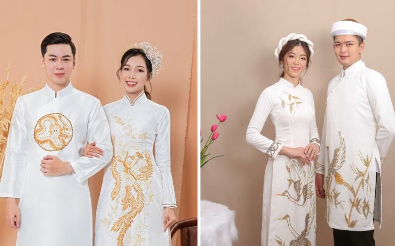 may áo dài cưới đẹp tphcm