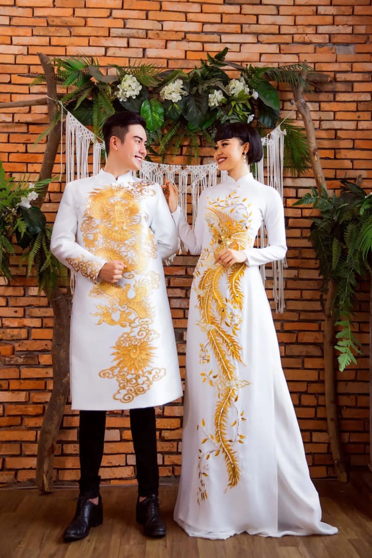 may áo dài cưới đẹp tphcm