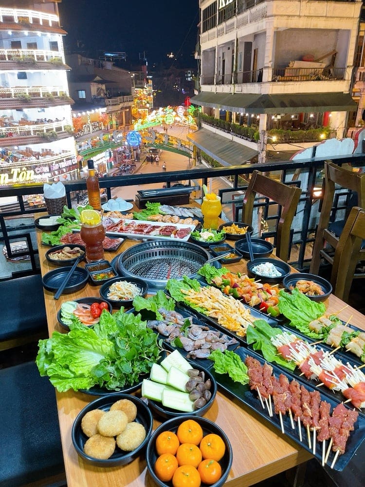 quán nướng ngon ở sapa