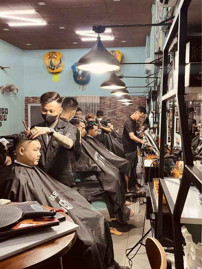salon tóc thành phố châu đốc Barber Shop Sơn 7 Núi
