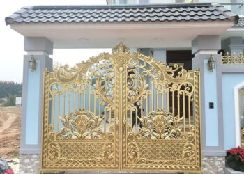 cửa cổng nhôm đúc TPHCM