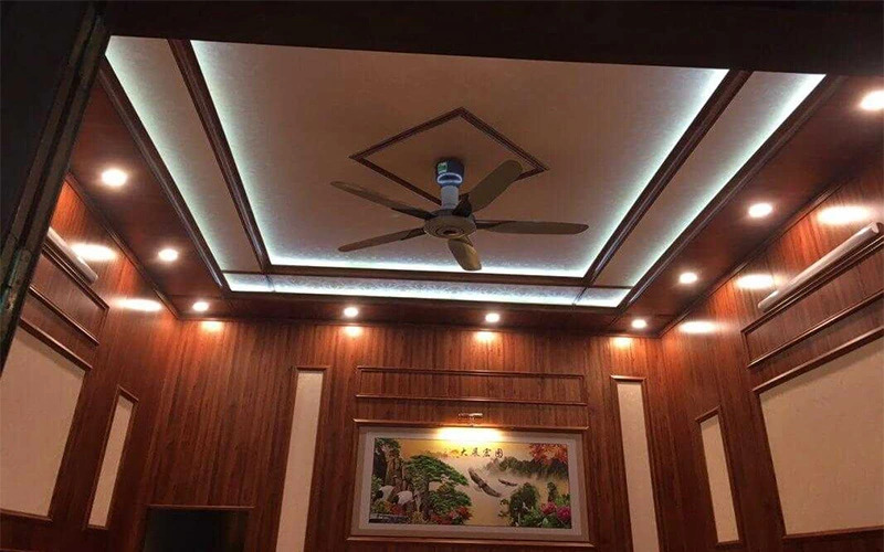 Thi công trần nhựa tại Hà Nội