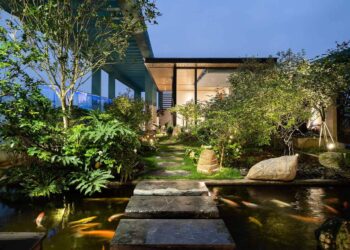 thiết kế sân vườn ở tphcm