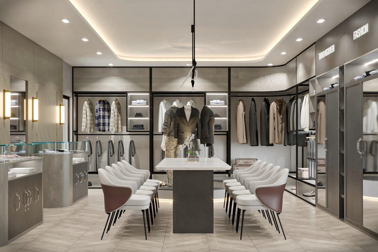 thiết kế showroom Hà Nội