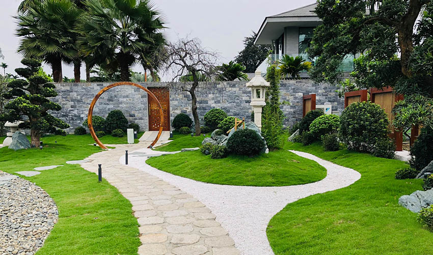 thiết kế thi công sân vườn tại đà nẵng