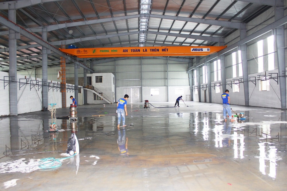 vệ sinh nhà xưởng Đà Nẵng