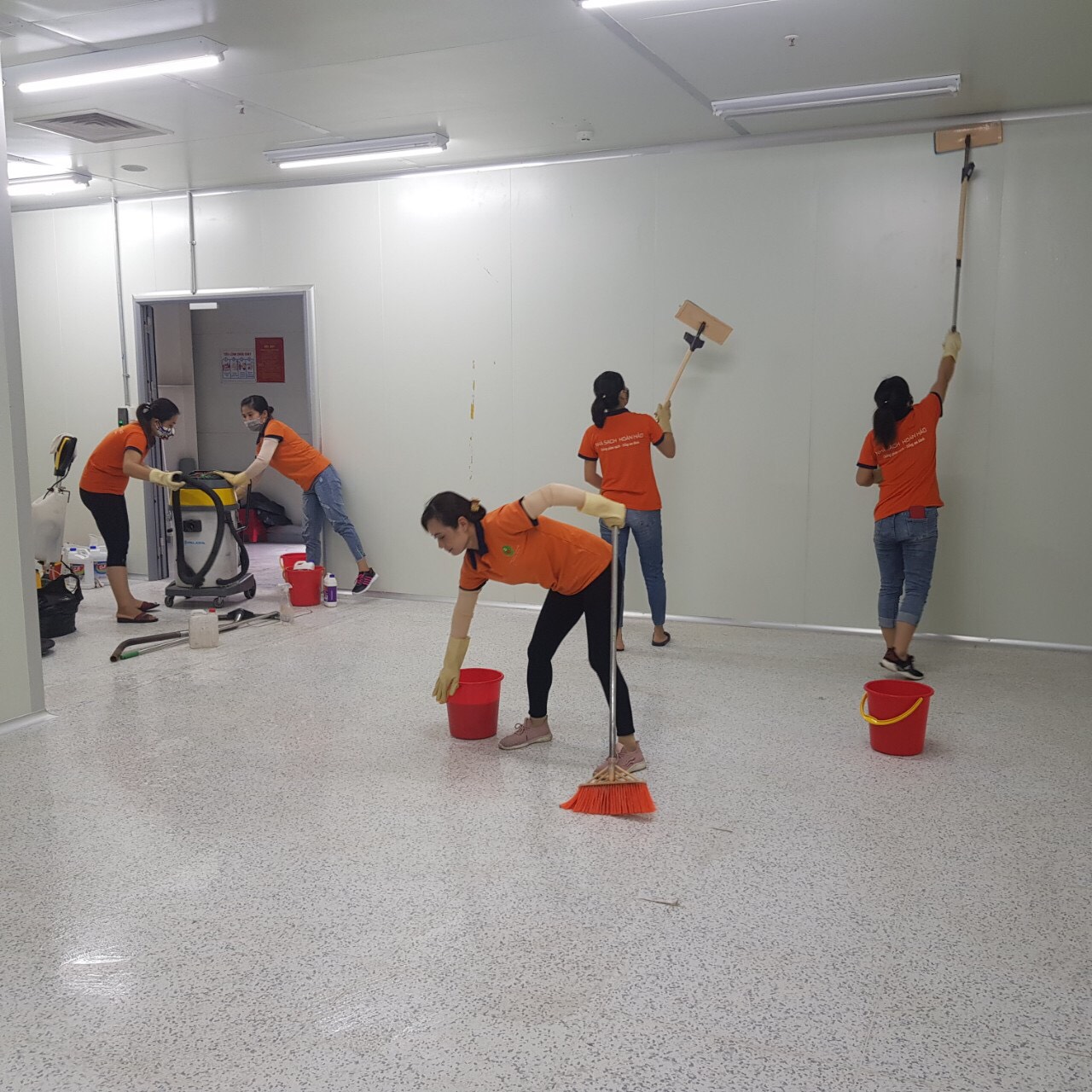vệ sinh nhà xưởng Đồng Nai
