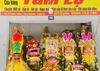 địa chỉ sắm lễ Ông Hoàng Mười Nghệ An